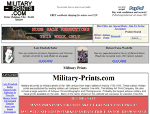 Tablet Screenshot of military-prints.com